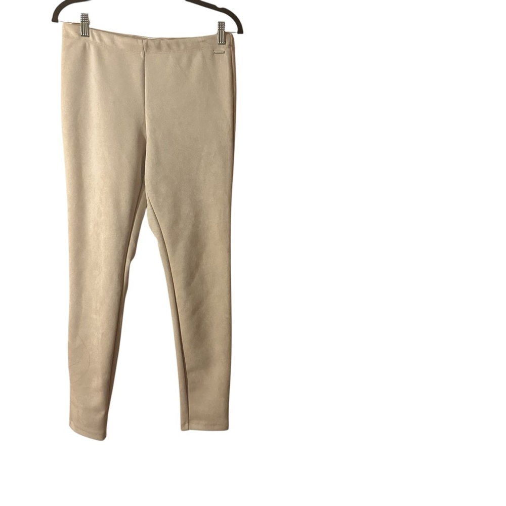 New with Tags Tahari pink faux leather pants size medium